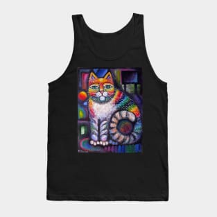 Rainbow cat II Tank Top